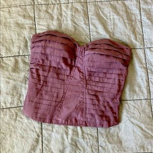 Purple Silence + Noise Tube Top Size Medium